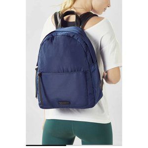 Fabletics The Everyday Lightweight Backpack Navy Blue Travel Overnight Gym Bag